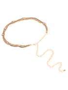 Romwe Multi Layer Braided Belt