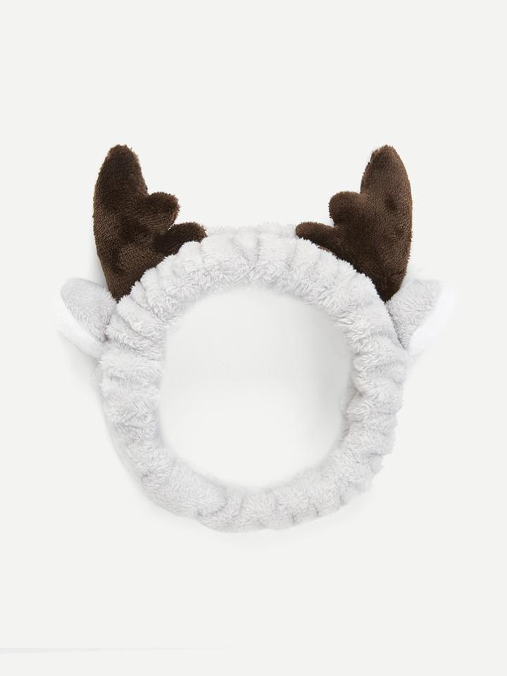 Romwe Reindeer Ear & Antlers Cosmetic Headband