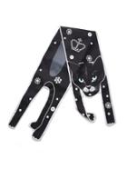 Romwe Crown Print Cat Scarf
