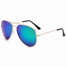 Romwe Men Top Bar Aviator Sunglasses