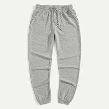 Romwe Guys Drawstring Pocket Side Sweatpants