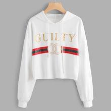 Romwe Plus Drop Shoulder Raw Hem Graphic Hoodie