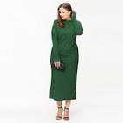 Romwe Plus Solid Longline Dress