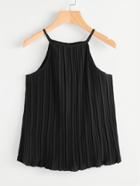 Romwe Pleated Cami Top