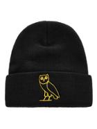 Romwe Embroidered Owl Beanie Hat