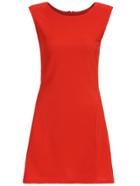 Romwe Sleeveless A-line Orange Dress