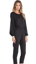 Romwe Backless Bow Embellished Jumpsuit