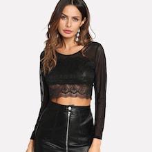Romwe Zip Front Pu Skirt