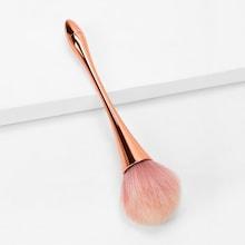 Romwe Plain Handle Soft Makeup Brush 1pc