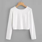 Romwe Long Sleeve T-shirt