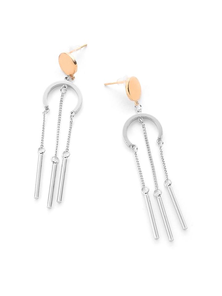 Romwe Wind Chimes Shaped Drop Earrings