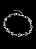 Romwe New Wrist Band Silver Color Bracelet