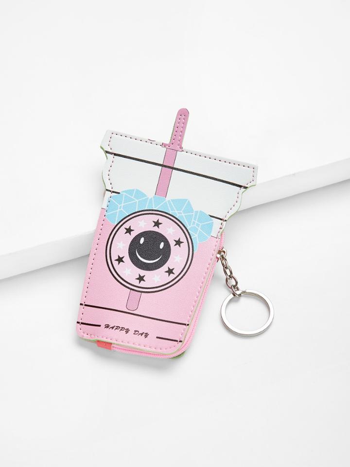 Romwe Milk Cup Shaped Wallet