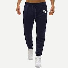 Romwe Guys Letter Print Pants