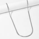 Romwe Men Woven Detail Metal Necklace