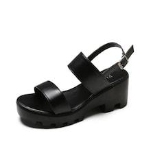 Romwe Slingback Platform Lug Sole Sandals