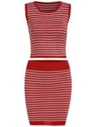 Romwe Striped Tank Top With Bodycon Skirt
