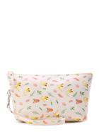 Romwe Cat Print Accessory Pouch With Wristlet