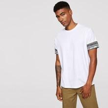 Romwe Guys Round Neck Tribal Tee