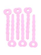Romwe Pink Wave Shaped Hair Roller Set