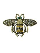 Romwe Rhinestone Insect Bee Women Brooches Accessories