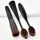Romwe Oval Makeup Brush Set 3pcs