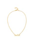 Romwe Hollow Mountain Peak Pendant Necklace