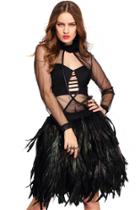 Romwe Romwe Cut-out Semi-sheer Mesh Top