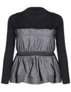 Romwe Insert Bandeau Style Jumper