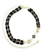 Romwe 2015 New Coming Black And White Long Lady New Fashion Belt