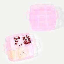 Romwe Plain Nail Tools Storage Box