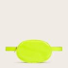 Romwe Neon Lime Solid Bum Bag