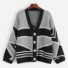 Romwe Graphic Print Sweater