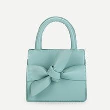 Romwe Oversized Bow Grab Bag