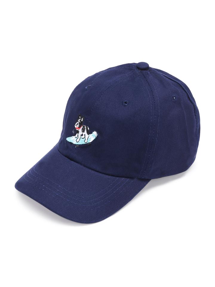 Romwe Graphic Embroidery Baseball Cap