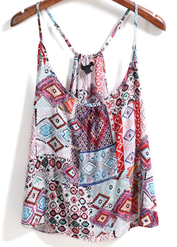 Romwe Y-back Bohemia Style Vest
