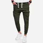 Romwe Guys Pocket Detail Ruched Pants