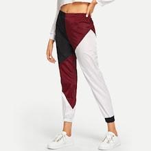 Romwe Color Block Pants