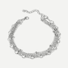 Romwe Arrow Design Layered Chain Anklet