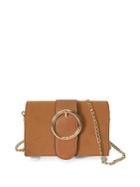 Romwe Buckle Clutch Bag