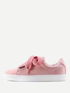 Romwe Lace Up Low Top Sneakers