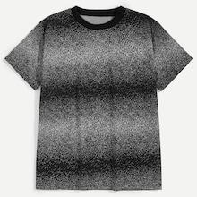 Romwe Guys Ombre Space Dye Tee