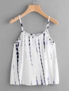 Romwe Water Color Cami Top