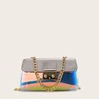Romwe Iridescent Bag With Inner Pouch