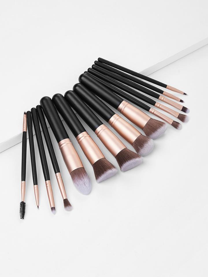 Romwe Soft Makeup Brush Set 14pcs