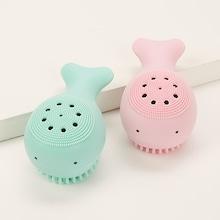 Romwe Random Color Silicone Facial Cleansing Brush 1pack