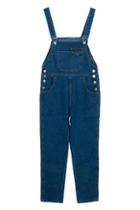 Romwe Two Straps Vintage Denim Playsuits
