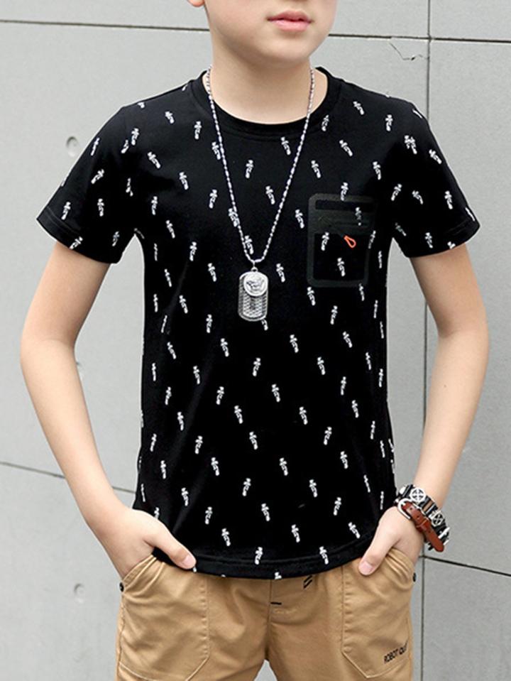 Romwe Faked Pocket Tee