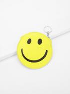 Romwe Round Smiley Face Coin Purse