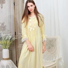 Romwe Lace Trim Bow Detail Night Dress